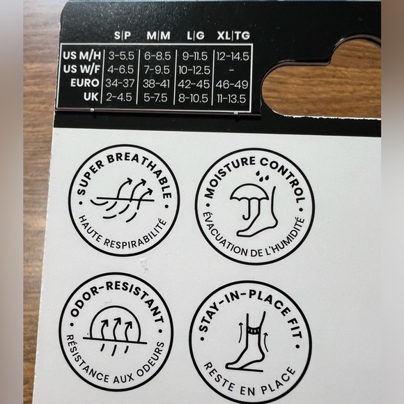 Smartwool Socks Everyday Light Cushion Crew Height Multicolor Snowflake Large - Picture 9 of 13